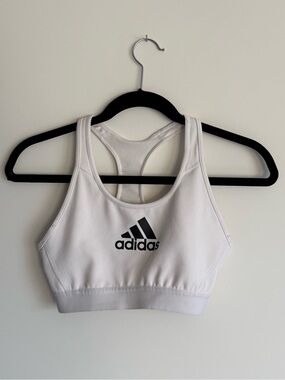 Adidas Racerback Sports Bra with Mesh Inserts
